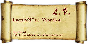 Laczházi Viorika névjegykártya